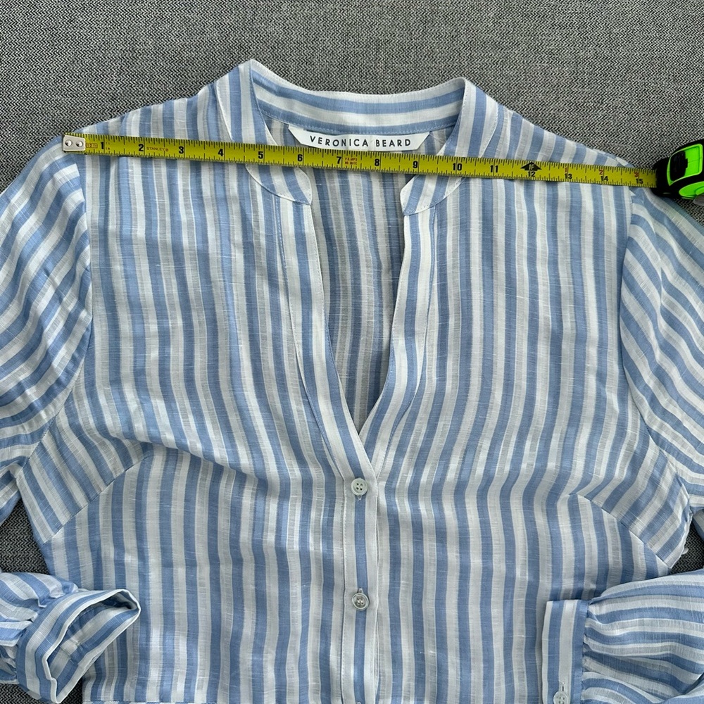 linen and silk Veronica beard dress size 4. The Jenna dress - Picture 4 of 10